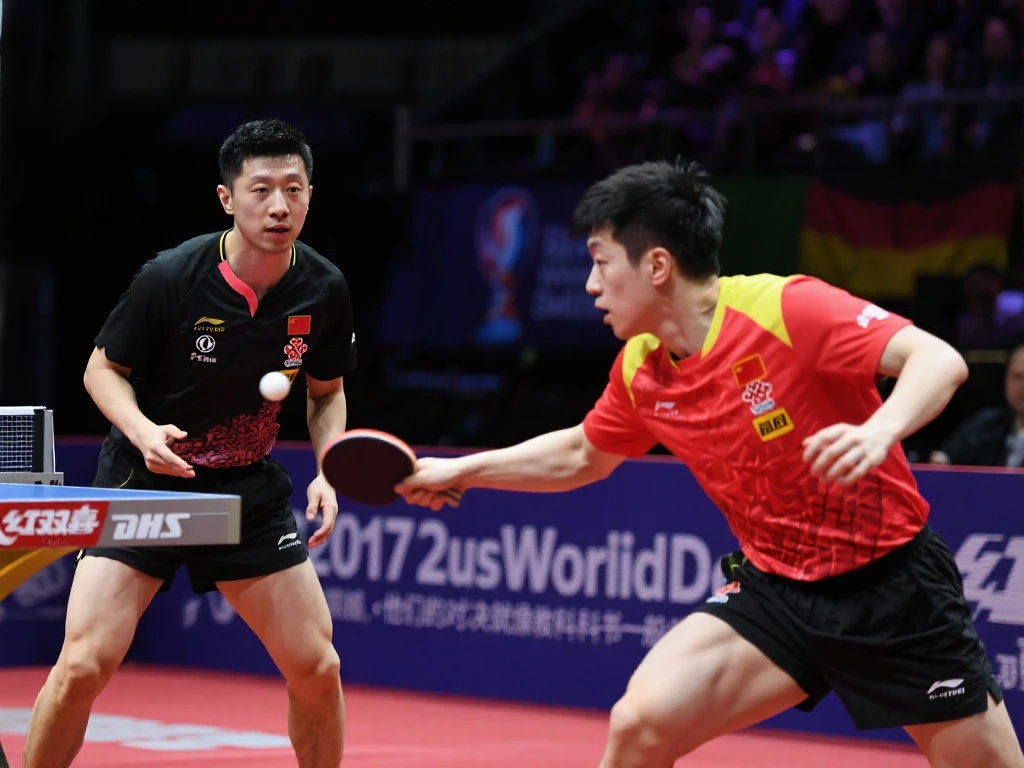 张本智和重温2017世乒赛：马龙与樊振东的传奇对决