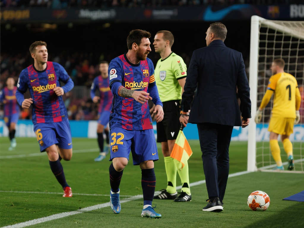 从领先到崩盘！巴萨3-2变3-4，36岁前锋替补成转折点